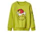 Groen sweatshirt met Grinch-print in kerstmuts
