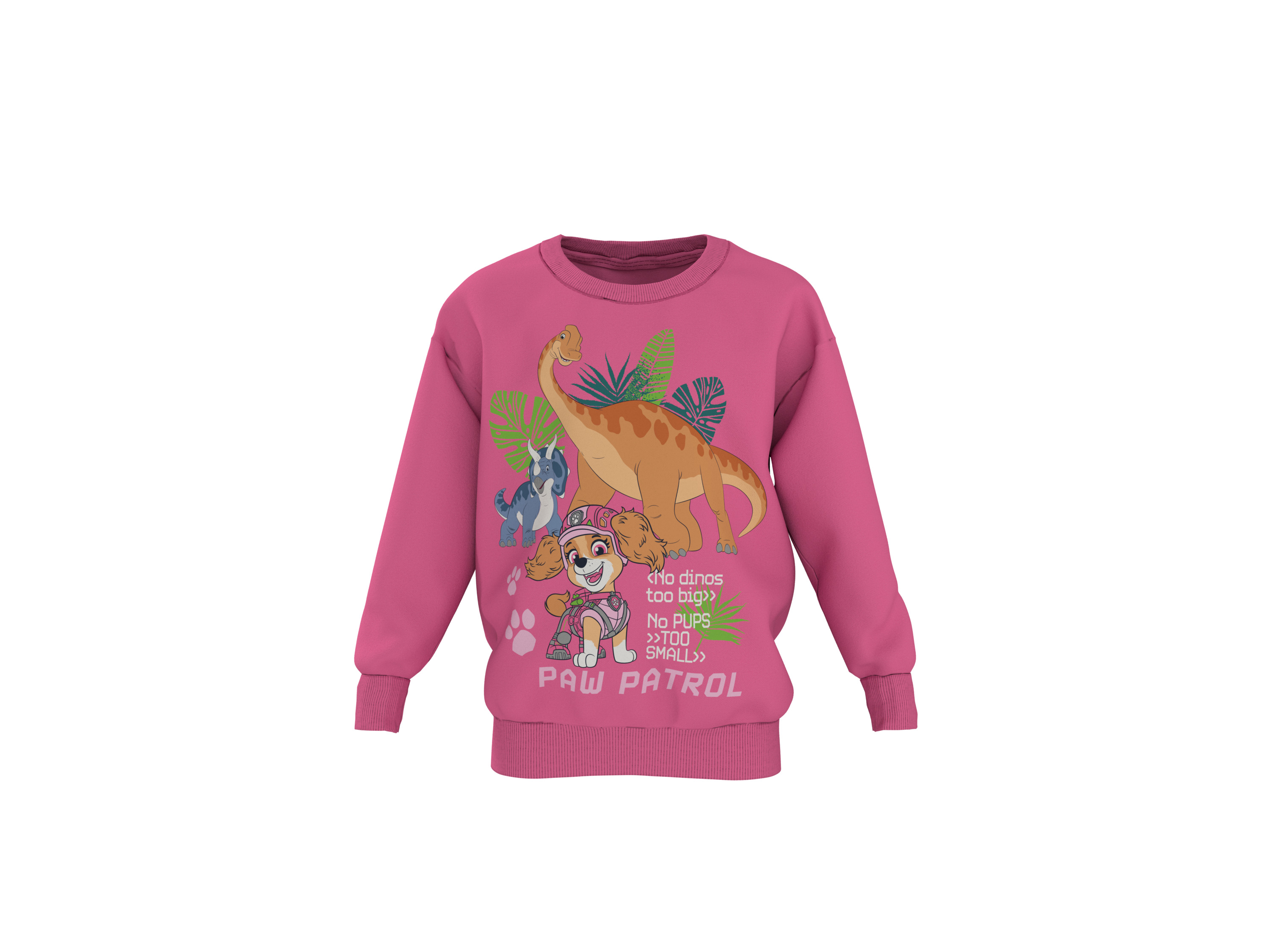LUPILU Kinder sweater of hoodie Paw Patrol (Roze, 98/104)