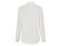 Wit overhemd met lange mouwen, achterkant.