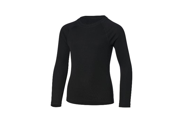 Zwart shirt met lange mouwen