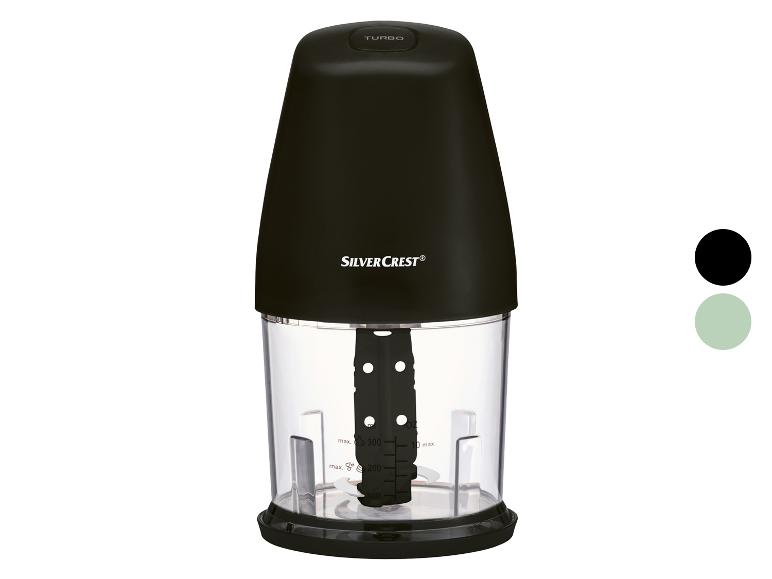Zwarte SilverCrest mini-keukenmachine