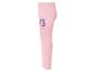 Roze kinderlegging met een cartoonfiguur en kleine sterren.
