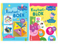 Peppa Pig knutselboek en -blok met creatieve projecten voor kinderen vanaf 3 jaar.
