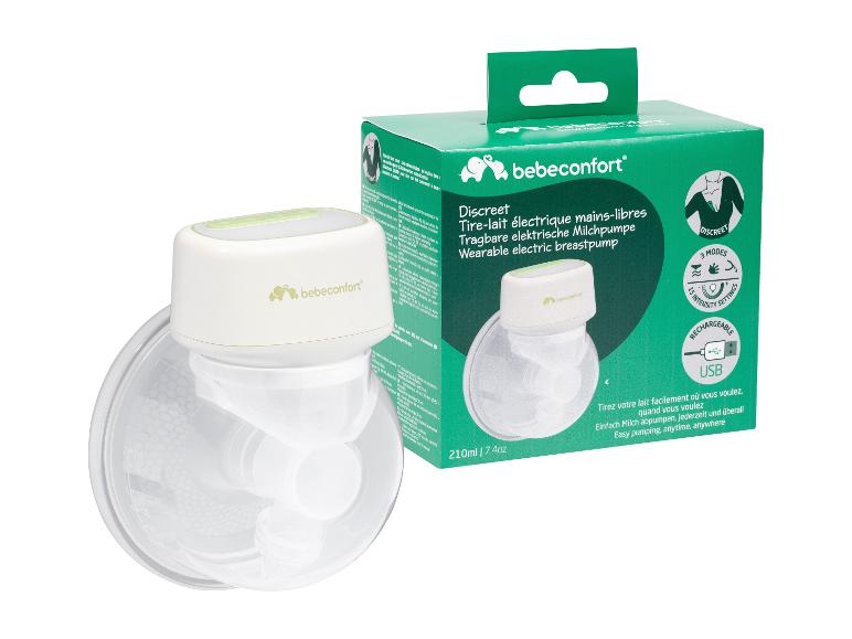 Handsfree elektrische borstkolf in verpakking, 210 ml