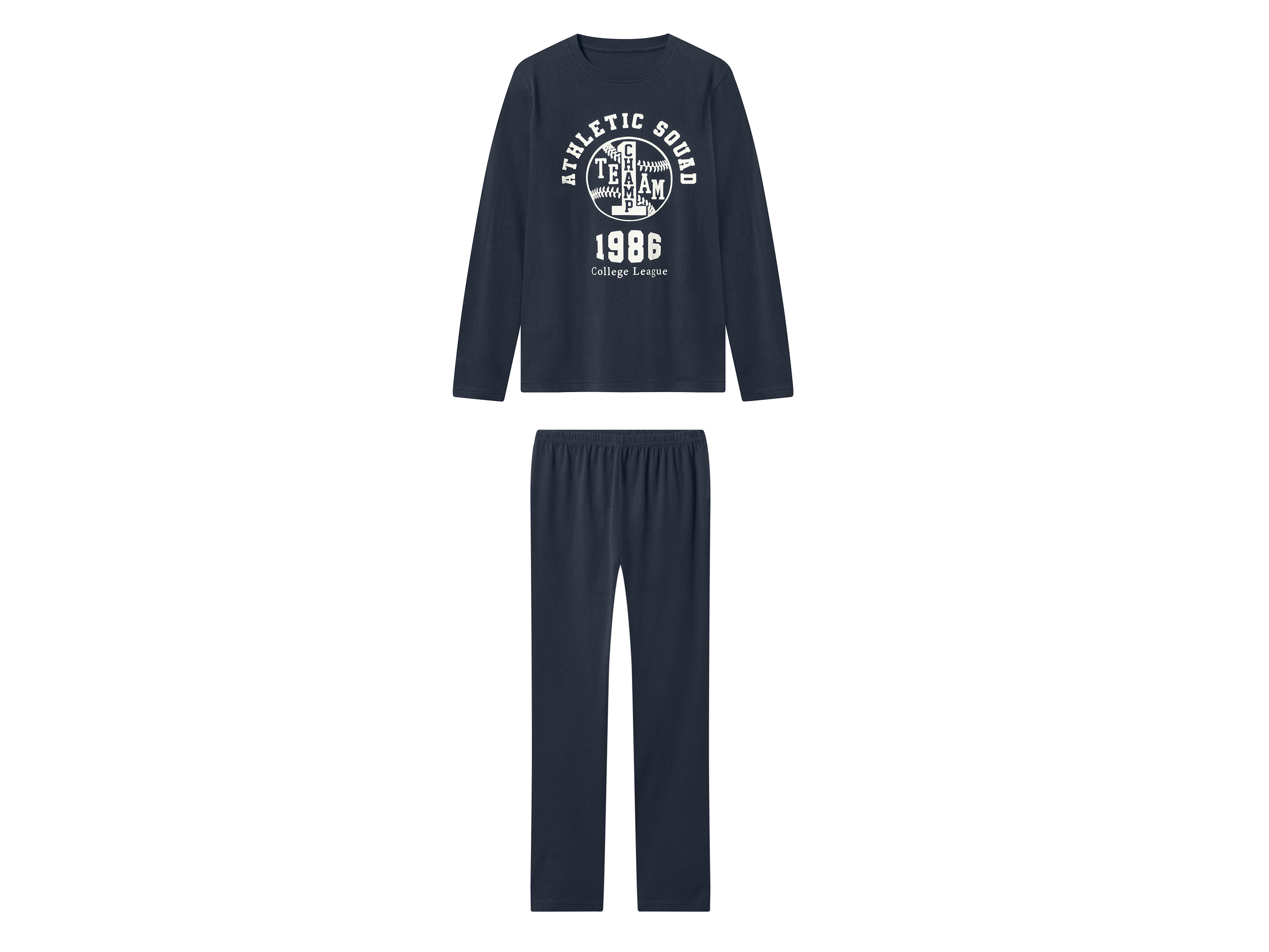 Esmara Kids Kinder pyjama (Marineblauw, 146/152)
