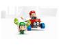LEGO Super Mario en Luigi figuren met een rode skelter.