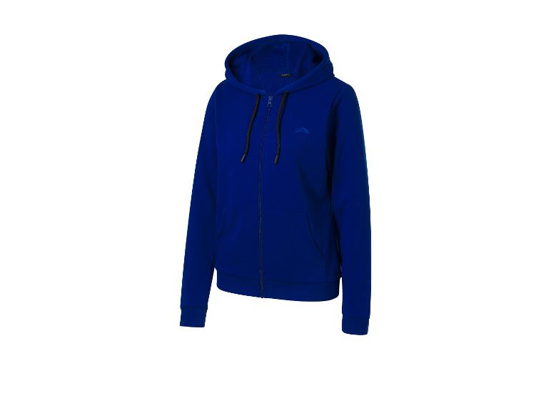 Blauwe Craft hoodie met rits.