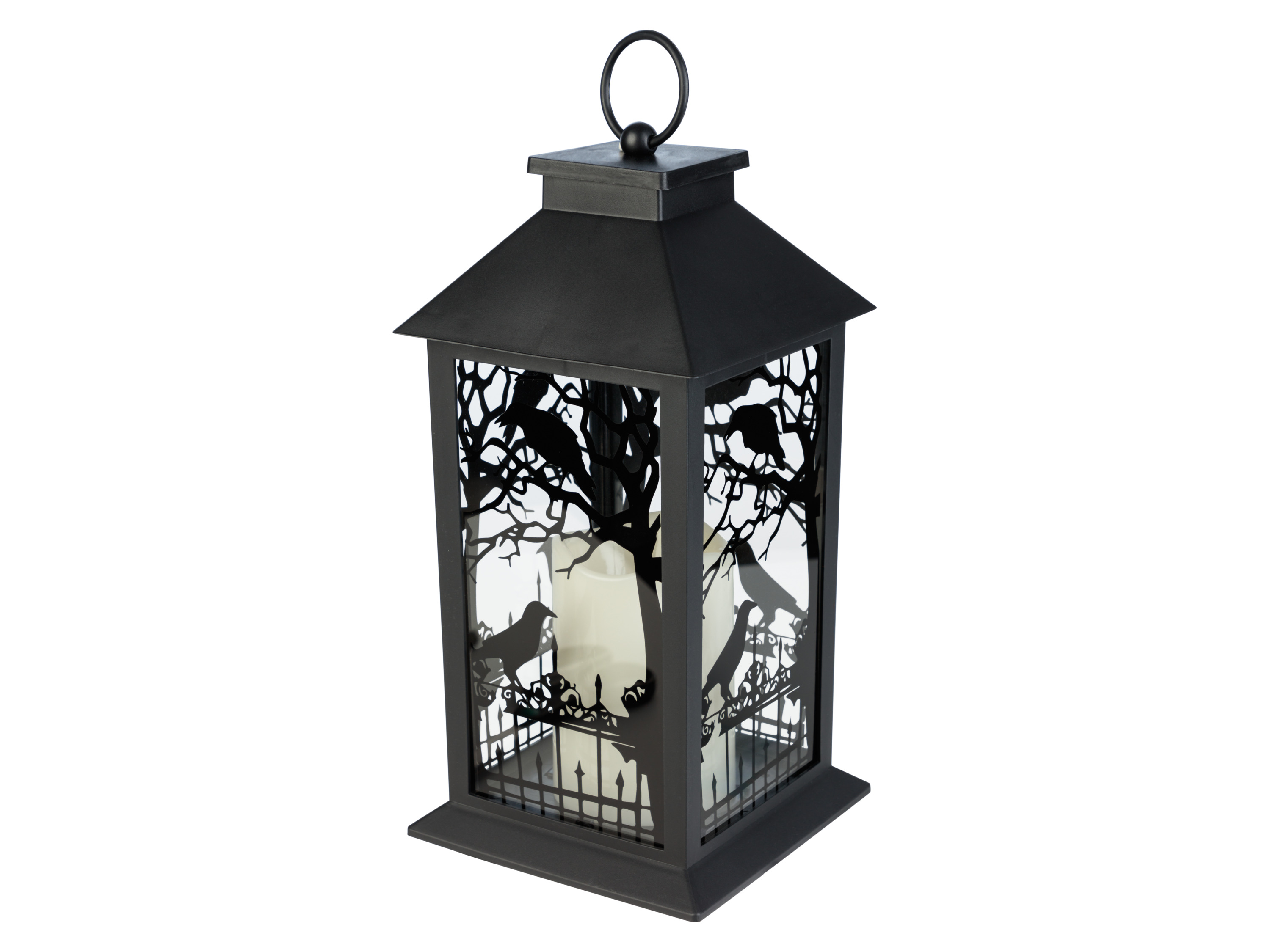 LIVARNO home Halloween lamp (vierkant/wit)