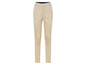 Beige broek met hoge taille.