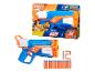 Nerf Agility blaster met 12 pijltjes, getoond in doos en afzonderlijk.