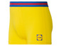 Gele boxershorts met een Lidl logo.