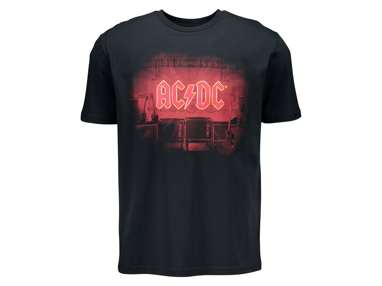AC/DC heren T-shirt (L, Zwart 2)