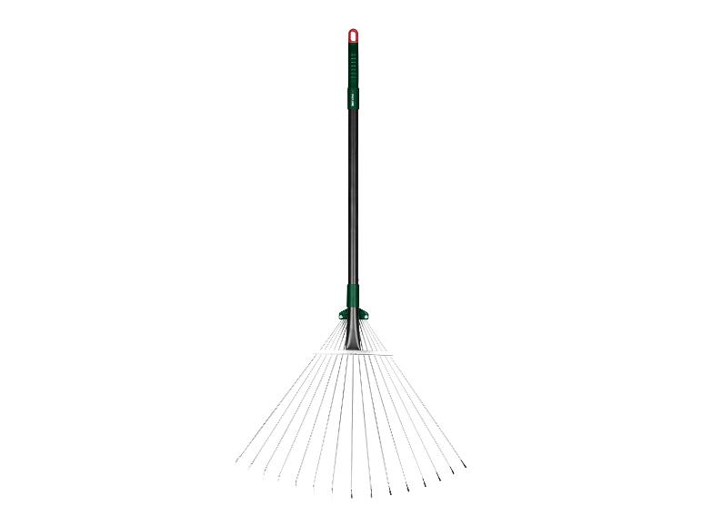Bladhark met zwarte steel en groene handgreep