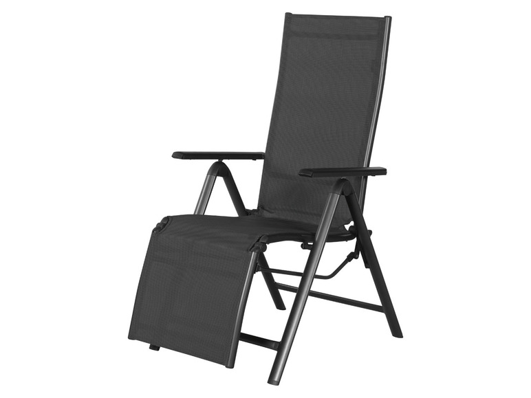 Ga naar volledige schermweergave: LIVARNO home Relaxstoel Houston zwart/antraciet - afbeelding 1