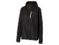 Zwarte Regatta windjack met capuchon.