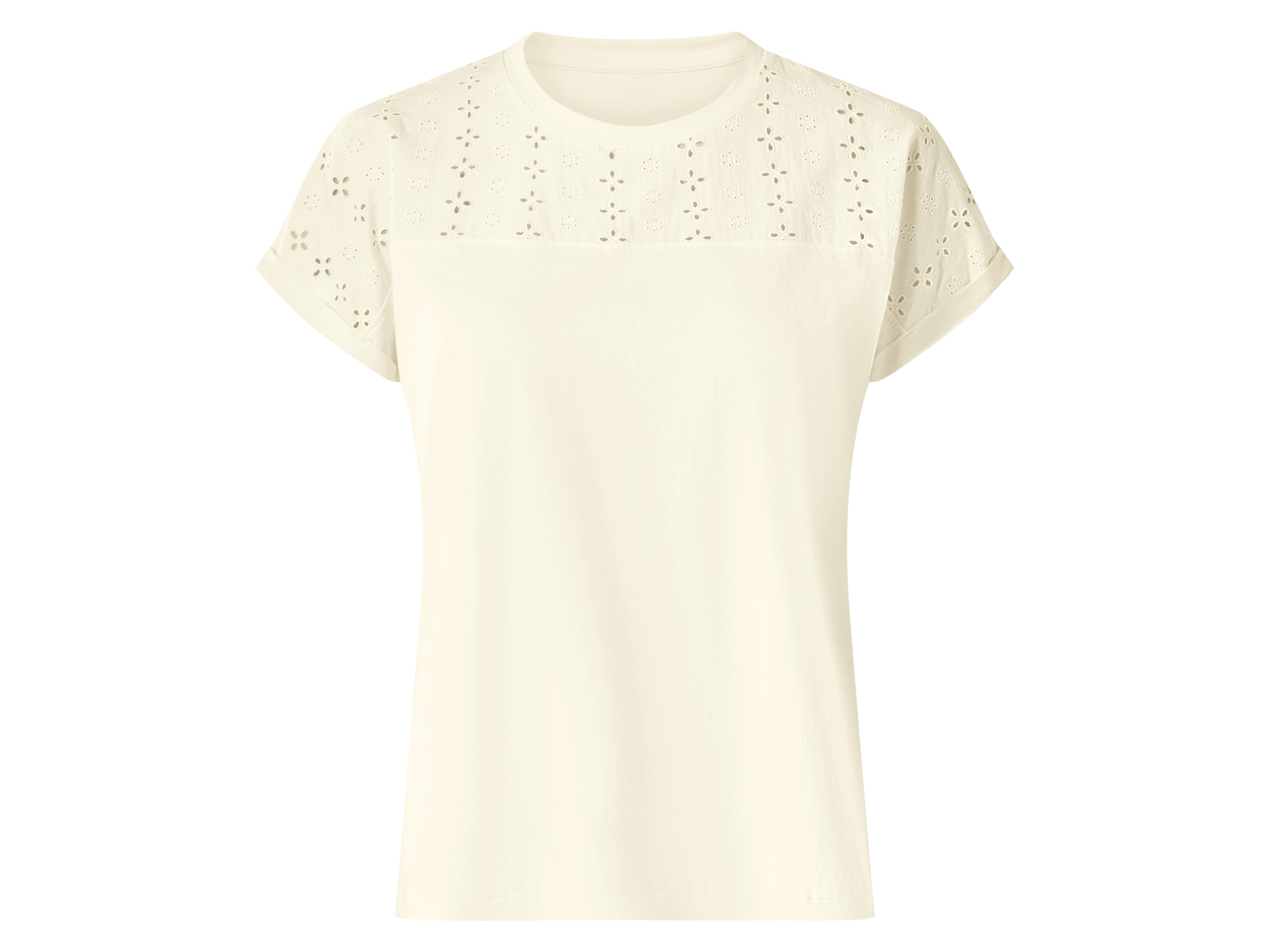 ESMARA Dames T-Shirt (Wit, S (36/38))