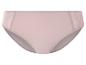 Poederroze slip met kant.
