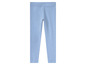 Lichtblauwe leggings voor meisjes.