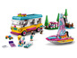 LEGO Friends camperbus, boot en accessoires voor kamperen