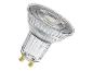 LED-spot met GU10-fitting en helder glas