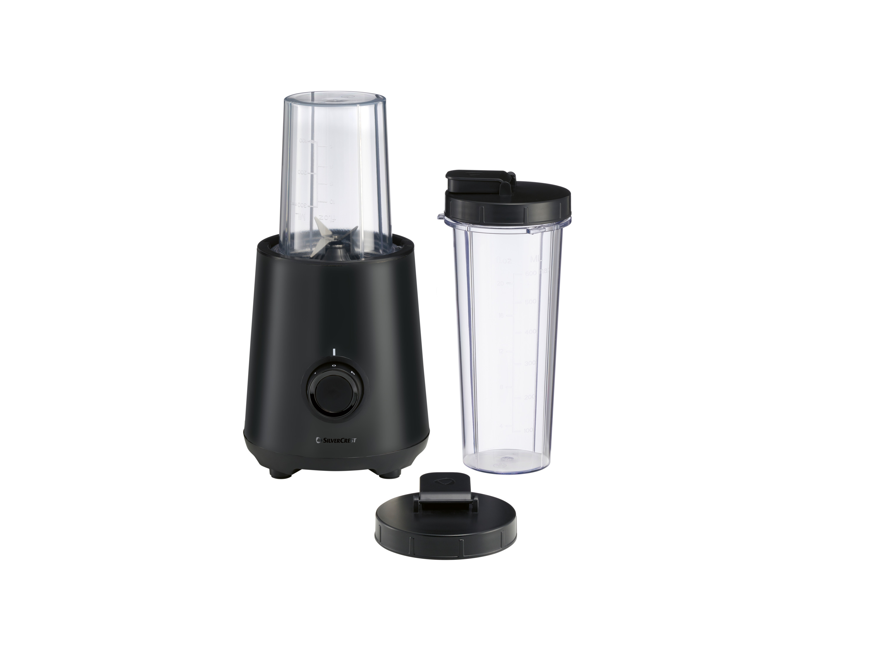 SILVERCREST RVS smoothiemaker (Zwart)