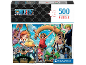 Puzzel van 500 stukjes met One Piece-thema.