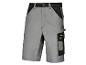 Grijze werkshorts met meerdere zakken van Parkside.