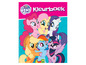 My Little Pony kleurboek met Pinkie Pie, Twilight Sparkle en Rainbow Dash.