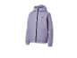 Een lichtpaarse jas met capuchon van Didriksons.