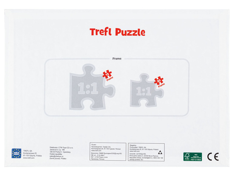 Ga naar volledige schermweergave: Trefl Puzzel 15/30 stukjes - afbeelding 16