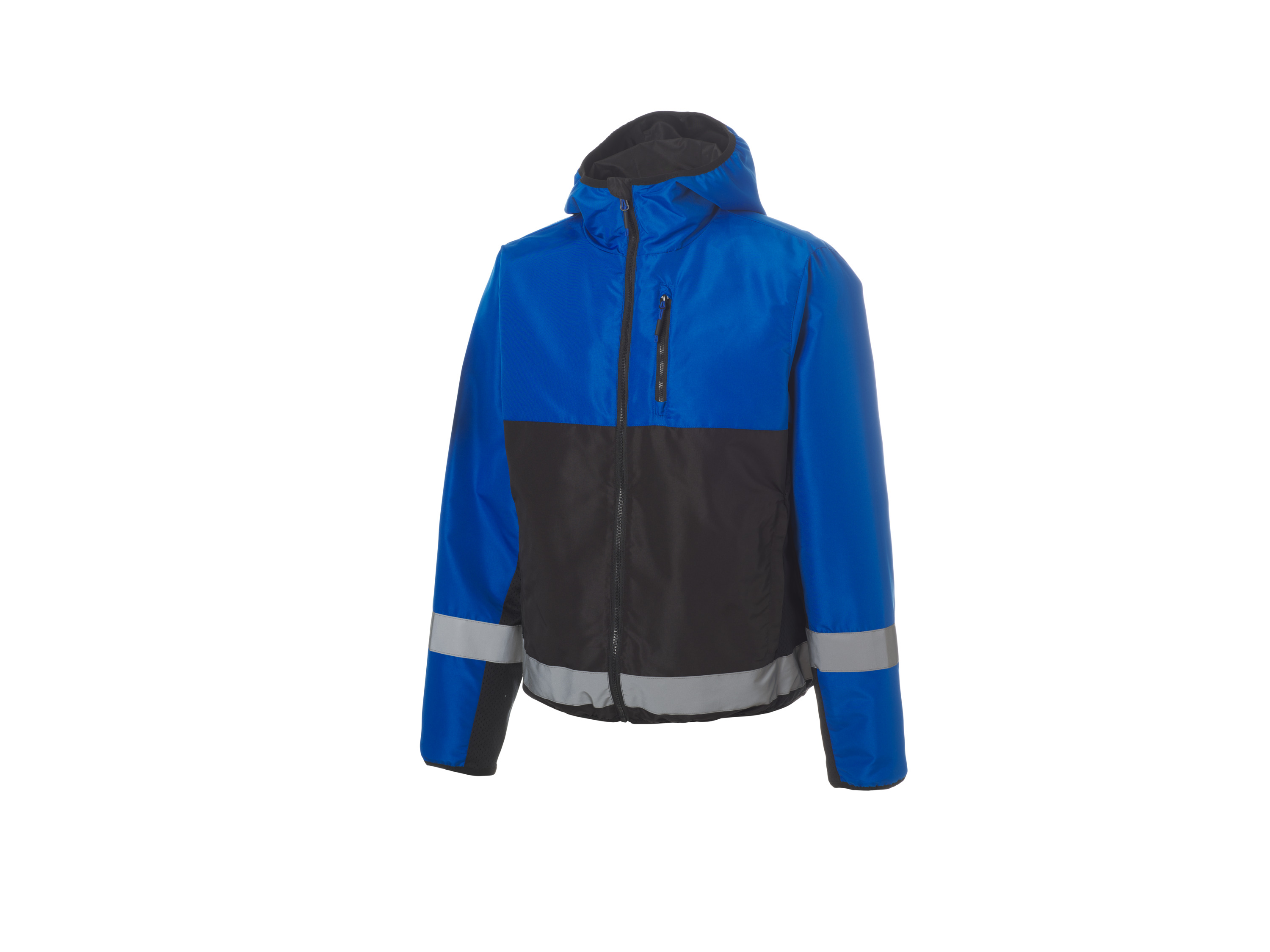 CRIVIT Heren reversible jas (Blauw/zwart, L)