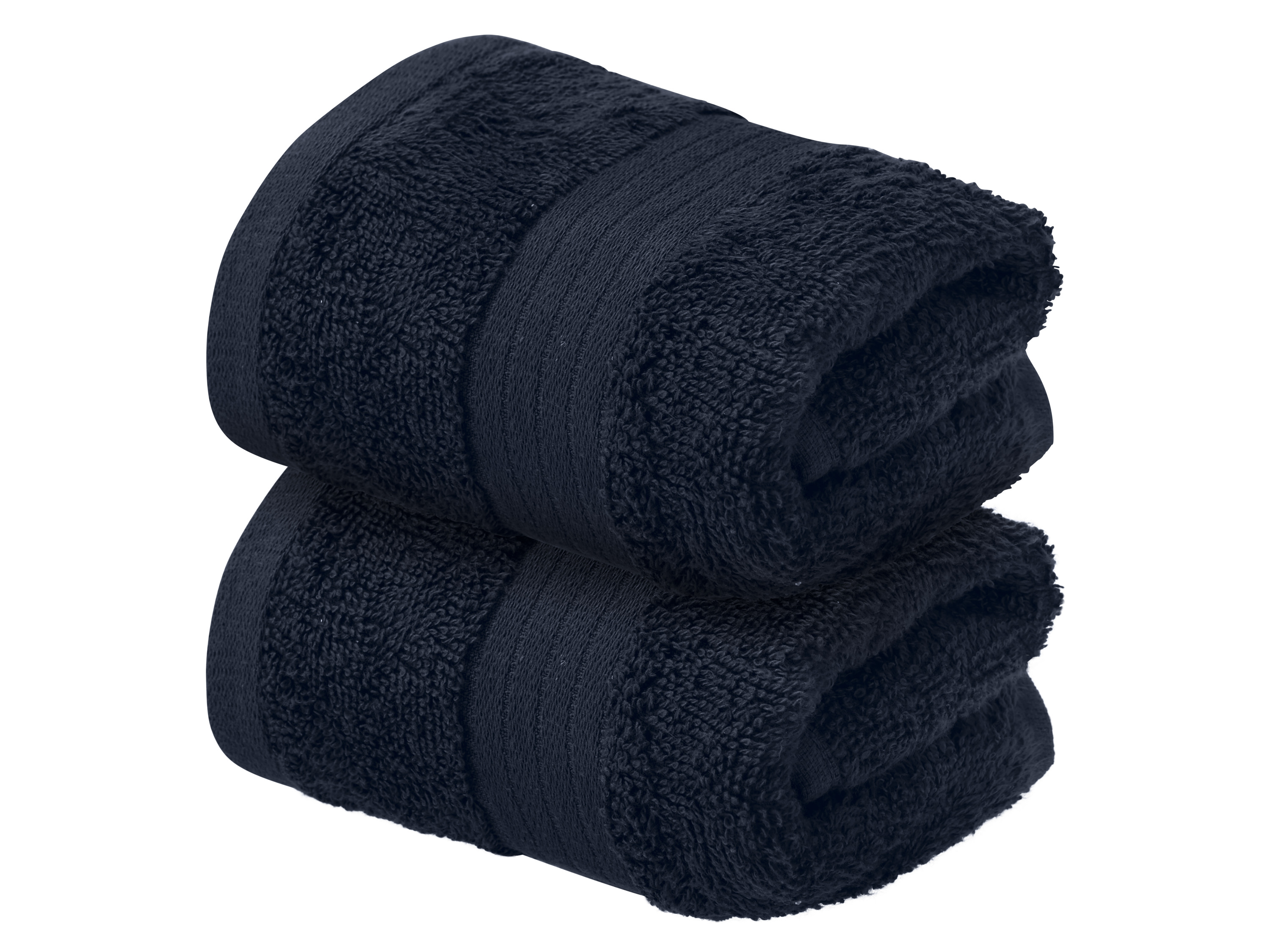 LIVARNO Set van 2 gastendoekjes 30 x 50 cm (Blauw)