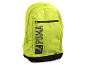 Een lichtgroene Puma rugzak met een zwart logo.