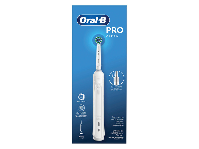 Ga naar volledige schermweergave: Oral-B Elektrische tandenborstel Pro1 Clean - afbeelding 2