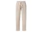 Beige dames joggingbroek met trekkoord in de taille