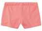 Roze shorts met elastische tailleband