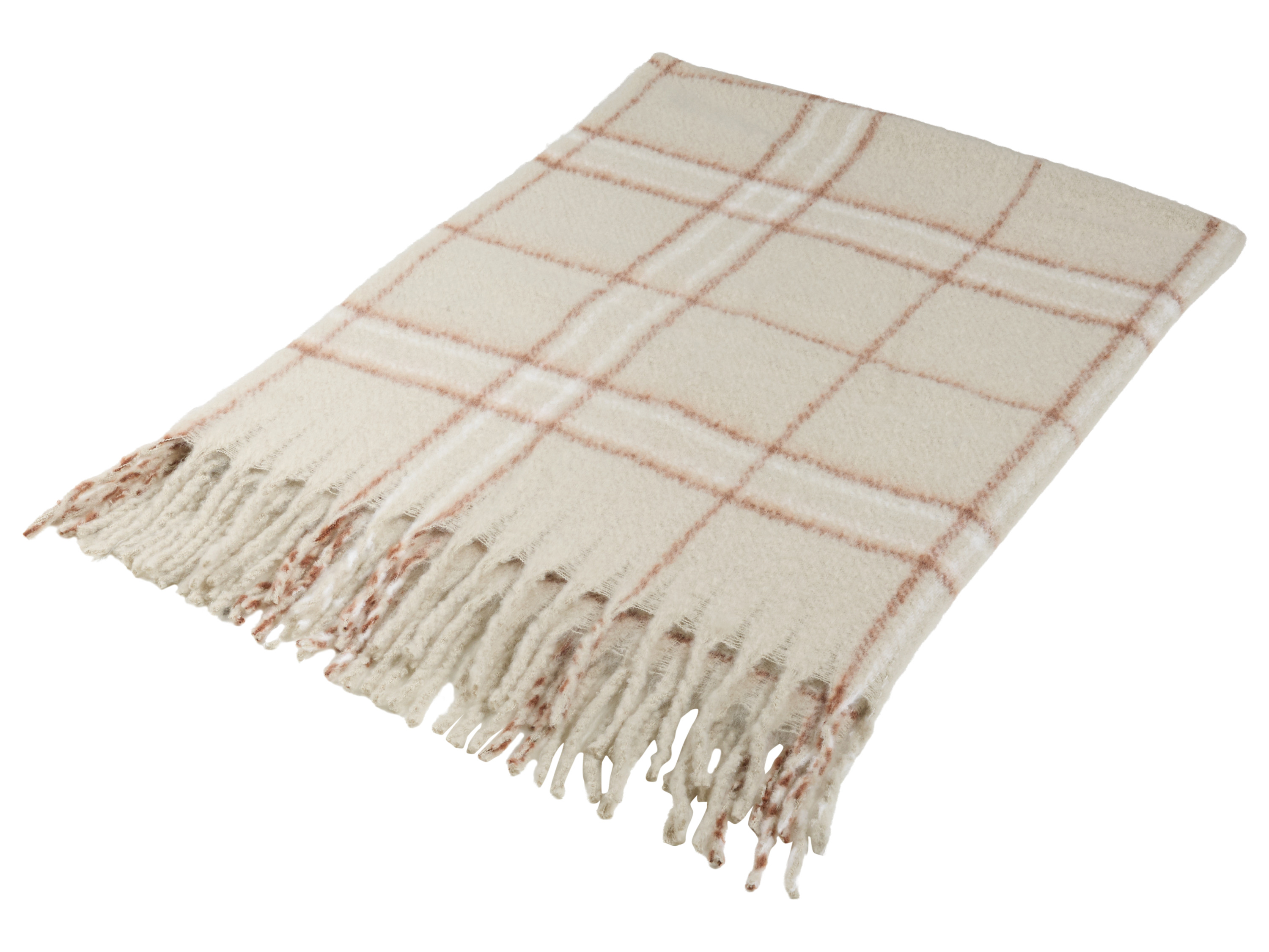 LIVARNO Plaid, 130 x 170 cm (Bruin)
