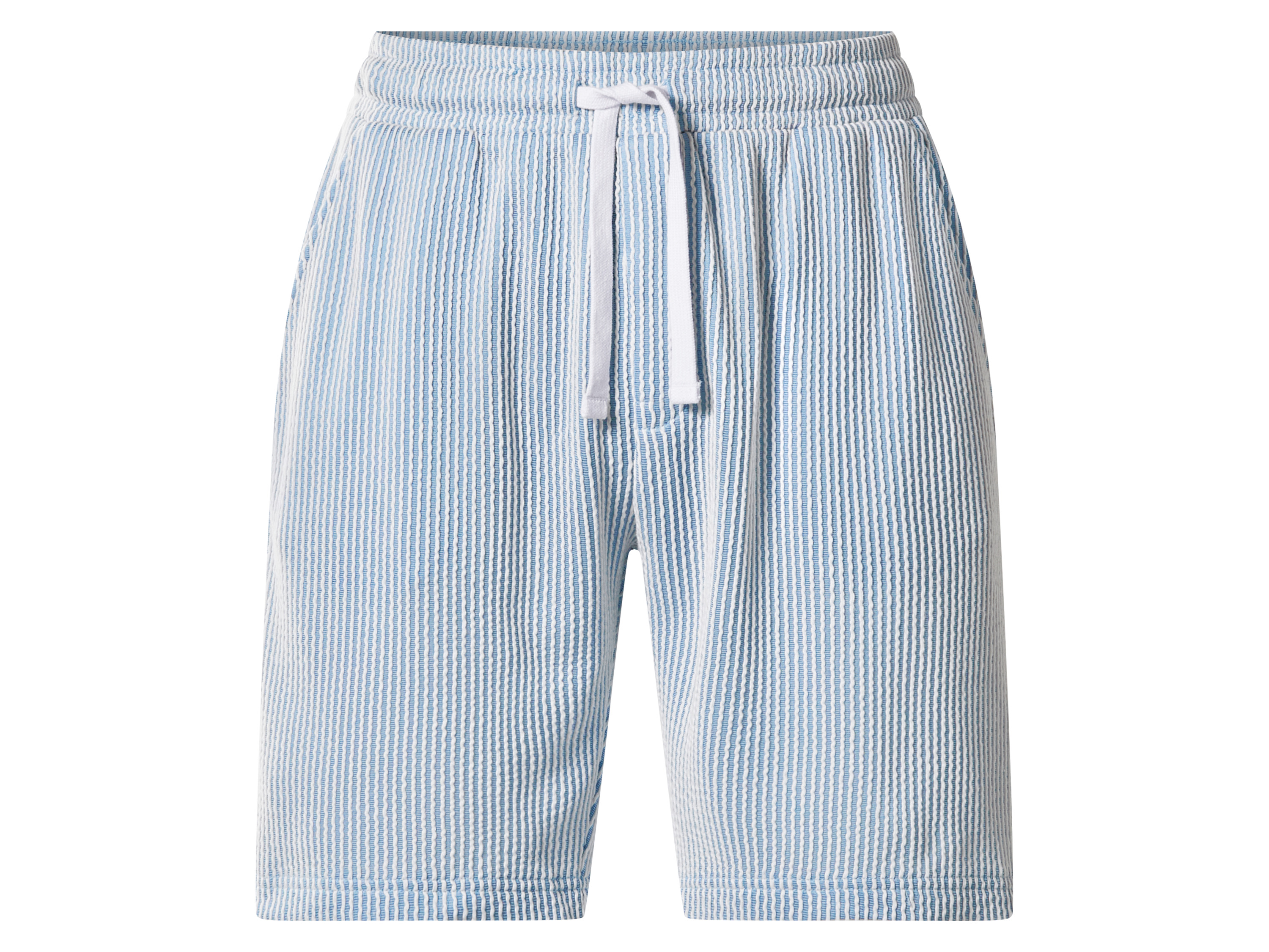 esmara Men Korte heren broek (Blauw/wit, M)