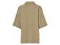 Beige shirt met korte mouwen, achterkant.
