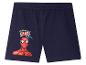 Donkerblauwe kinder shorts met Spider-Man.