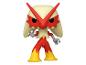 Verzamelbare videogamefiguur met rood lichaam en gele voeten