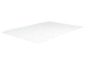 Een wit matras met een golvend patroon.