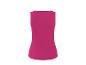 Fuchsia dames tanktop, achteraanzicht.