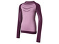 Paars-roze lange mouwen thermo ondergoed.