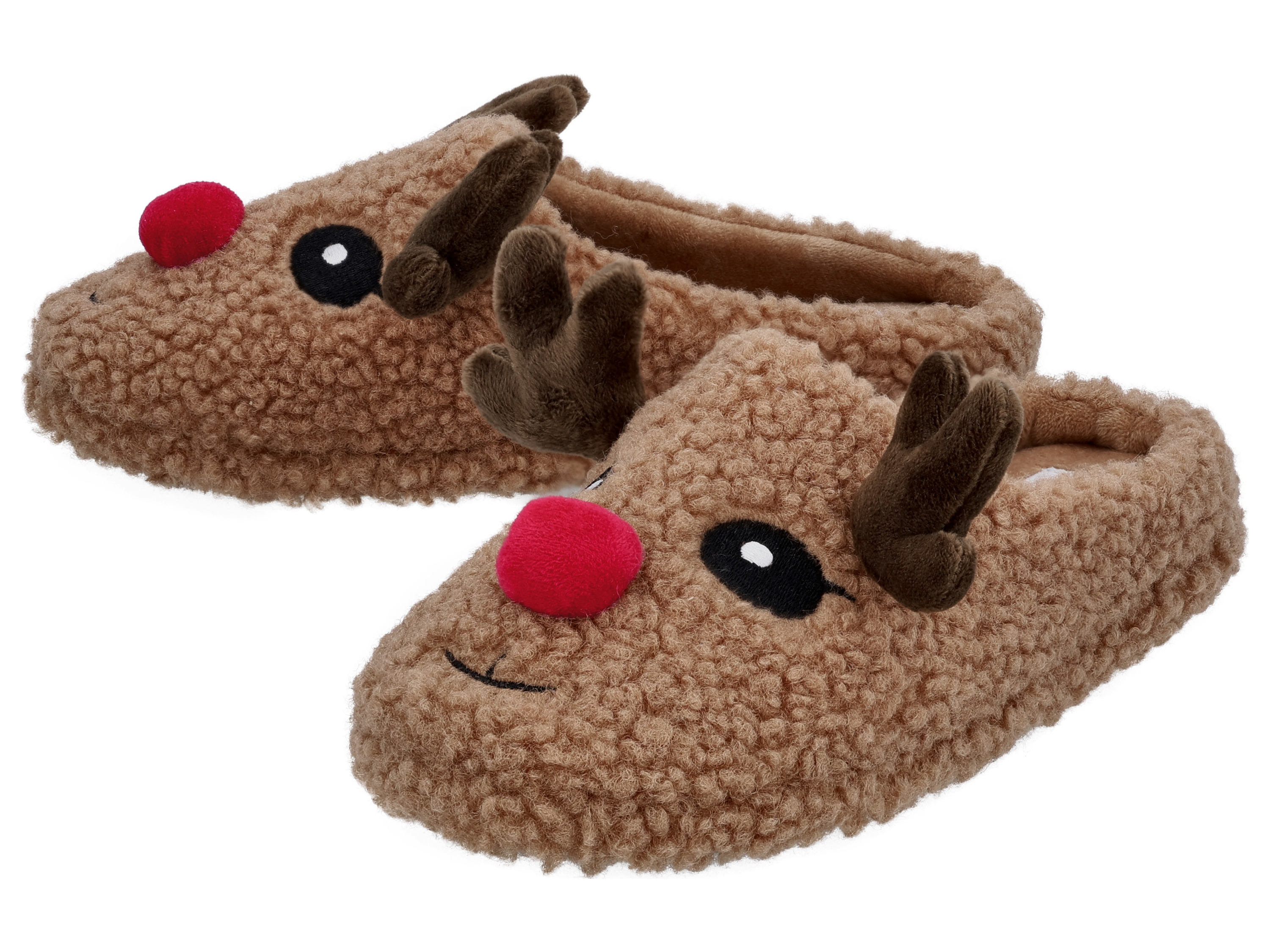 esmara Dames kerstpantoffels (Bruin, 37)