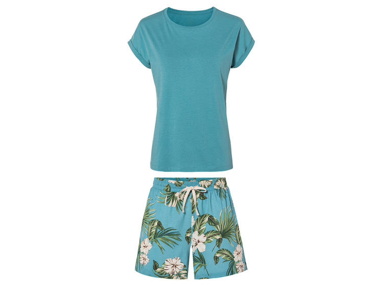 esmara Dames pyjama (L (44-46), Turquoise)