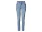Dames skinny jeans van lichtblauwe denim