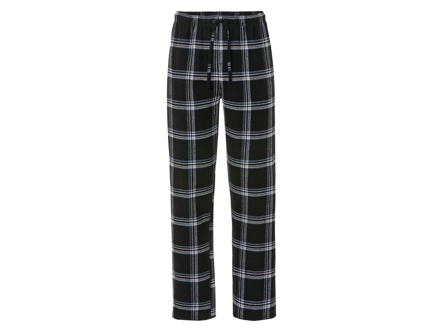 America Today flanellen pyjamabroek Nathan donkergroen/rood/donkerblauw