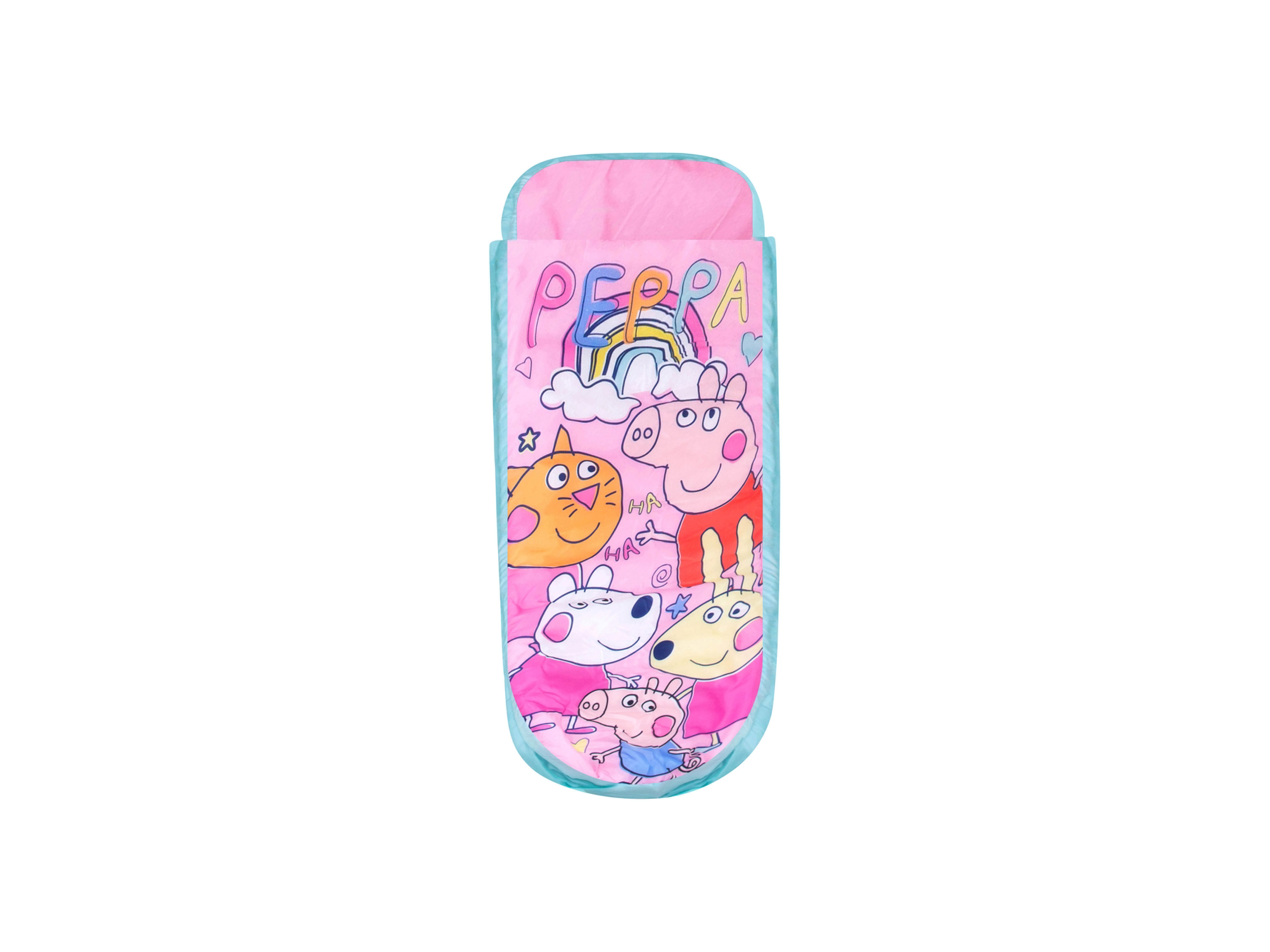 Kinder luchtbed met slaapzak (Peppa Pig)