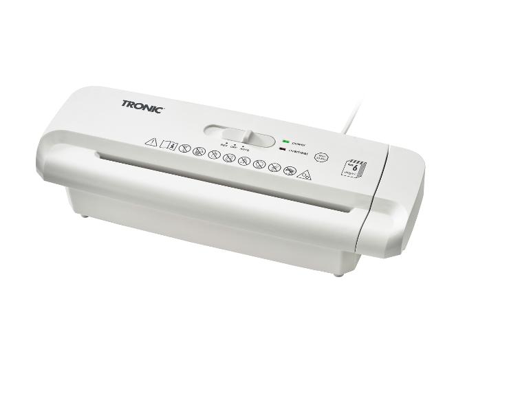 Tronics documentvernietiger: compact en efficiënt.